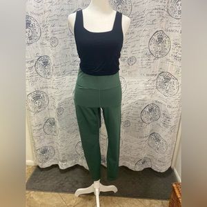 FABLETICS | Army Green High Waisted Cold Weather Leggings
